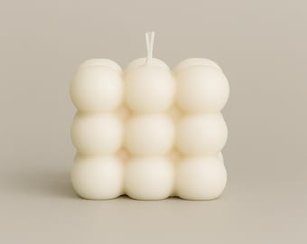 Large Bubble Candle
