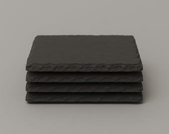 Square Slate Coasters