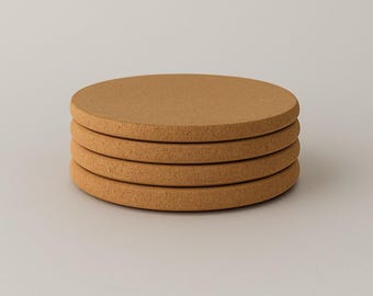 Circle Cork Coaster