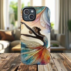 Ballerina Tough Magnetic iPhone Case, Gift for Dancers/ Mothers/Her/Him, iPhone 14, iPhone 15, iPhone 16, Pro, Pro Max, Plus MagSafe Case.