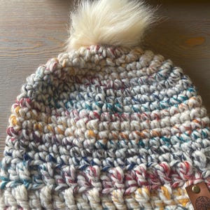 Crocheted beanie. Handmade Beanie, Winter Hats, Adult Size