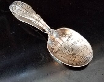 pure silver baby spoon