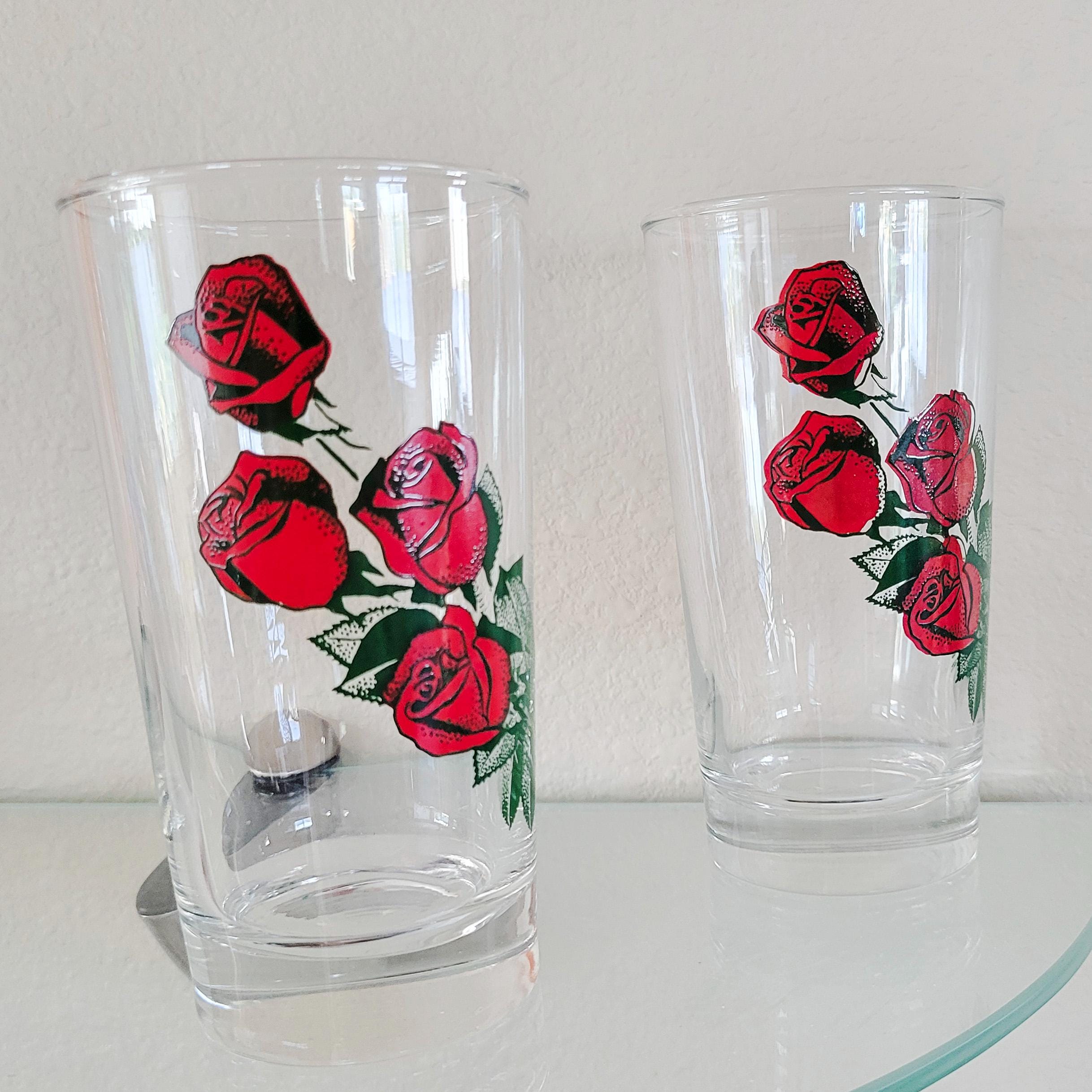Four Roses Bourbon Glasses - Etsy