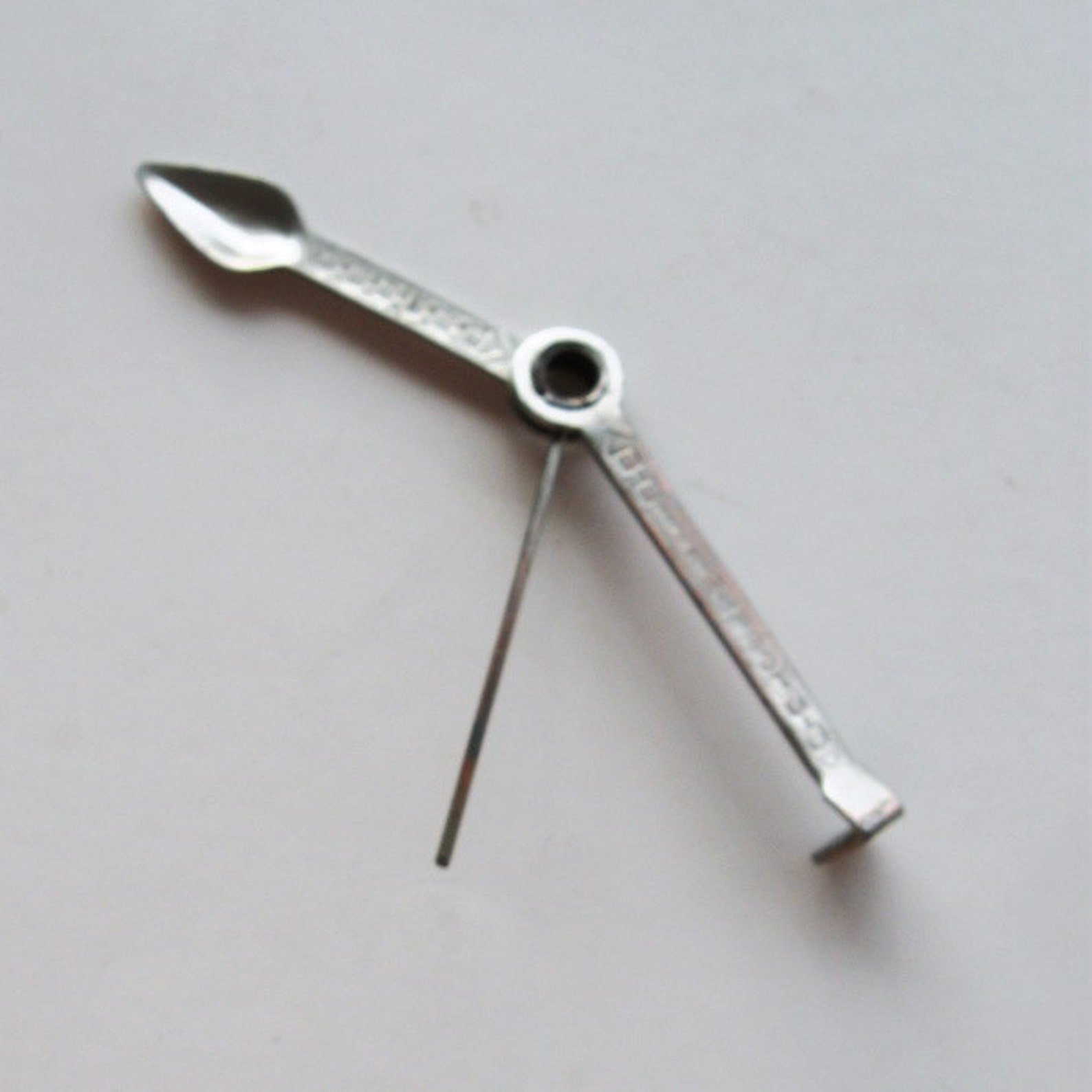 Vintage Pipe Cleaner and Tamper Rogers Silver Metal 1950s Etsy