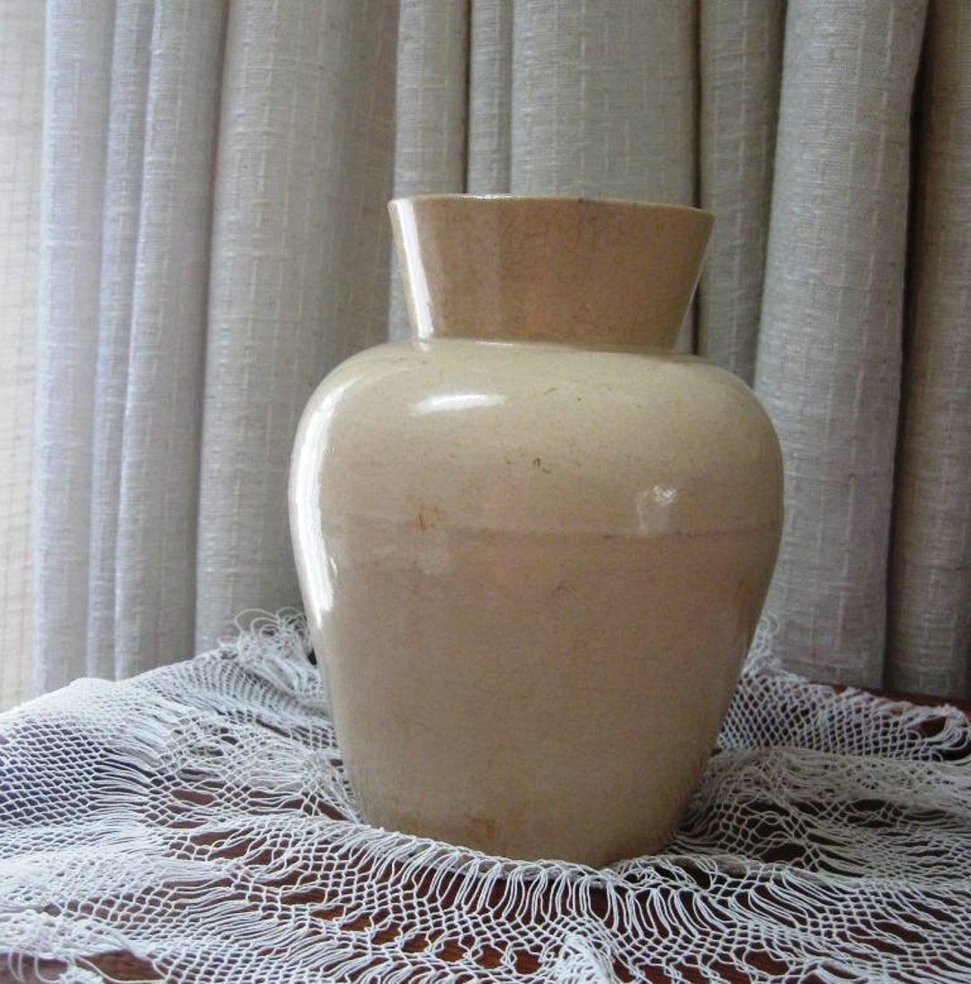 Vintage Snuff Jar Copenhagen Stoneware Crock Weyman Bro Etsy