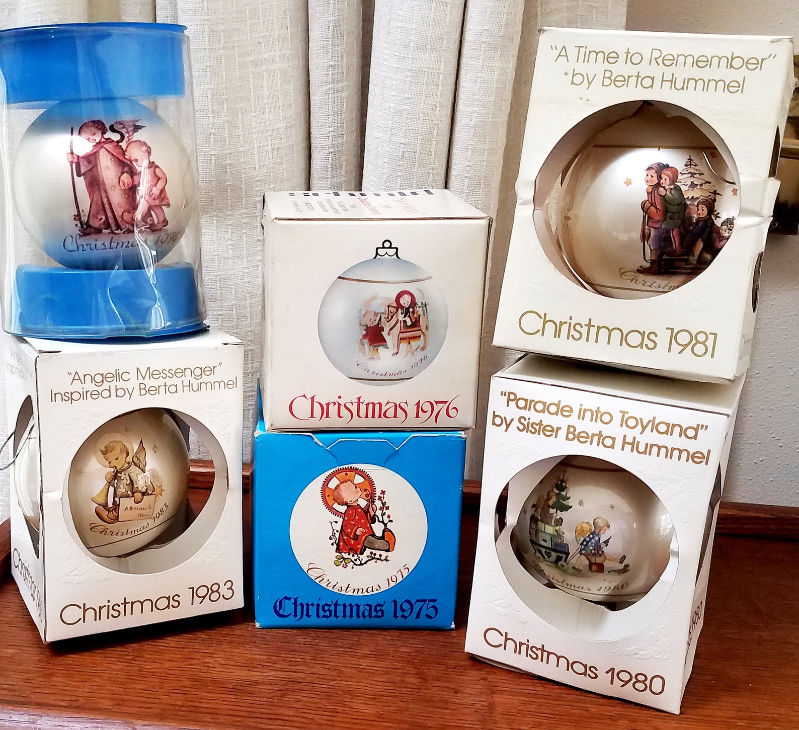 Beautiful and Collectible Hummel Christmas Tree Ornaments German