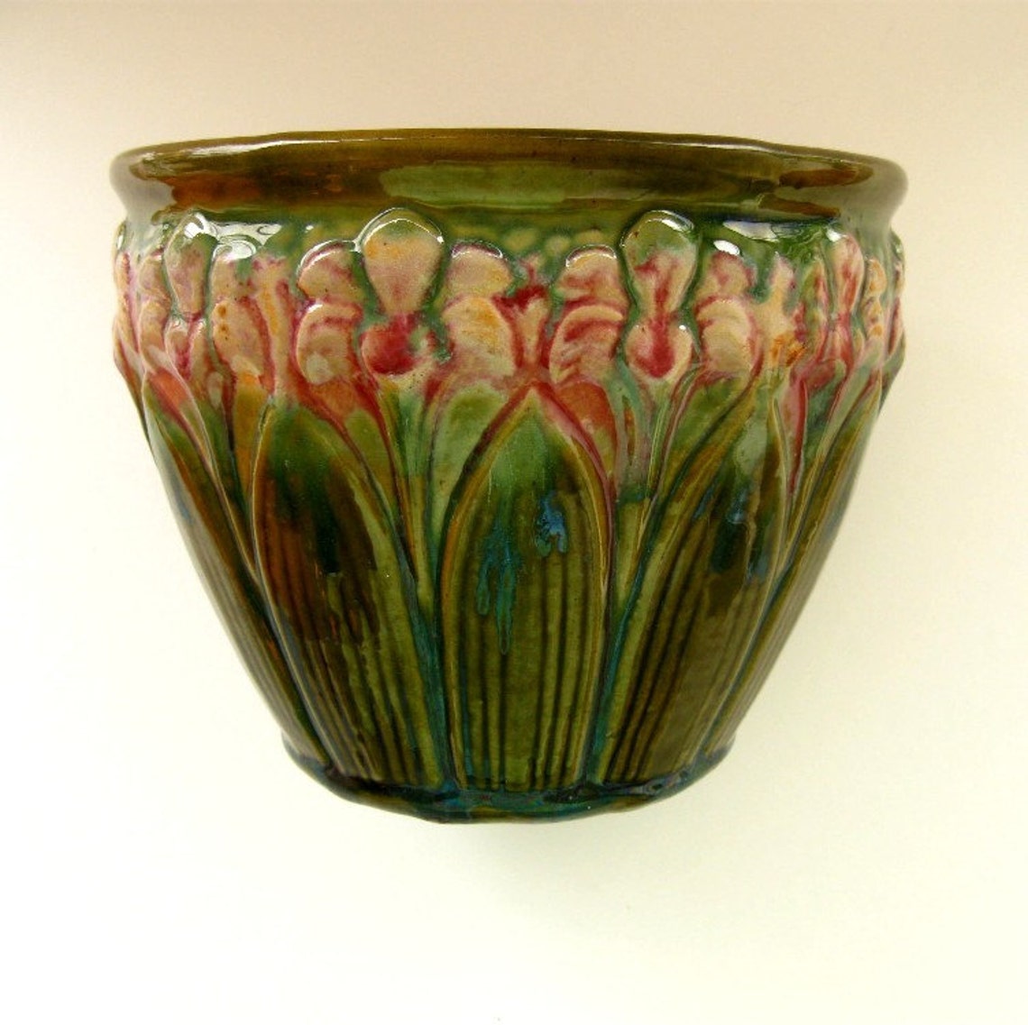 RESERVED for HEATHER Vintage Rare Brush McCoy Jardiniere | Etsy