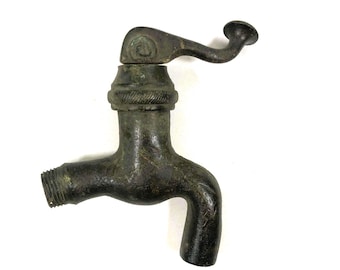 Antique Brass or Bronze Spigot Valve Faucet Tap