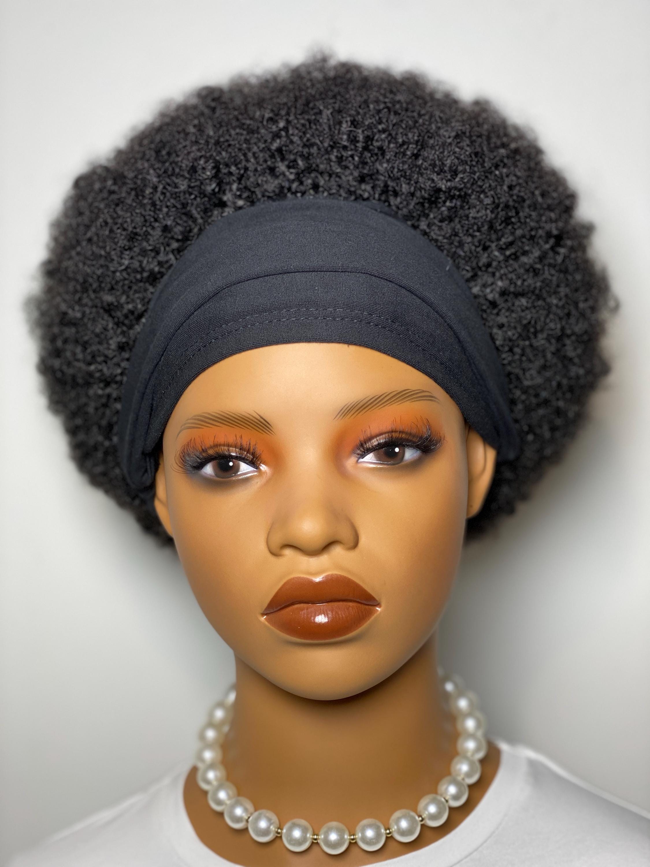 Crisp Afro Headband Wig Background in 4K Crisp Afro Headband Wig Background in 4K