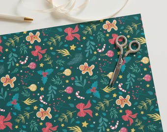 Hojas de papel de regalo de Navidad de primera calidad