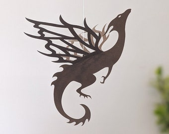 Dragon SVG, Dragon Party Decoration, CASPIAN