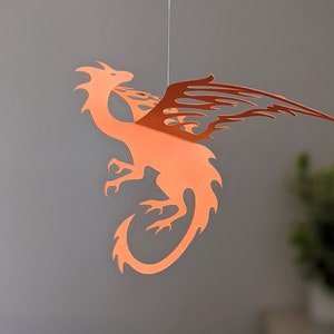 Dragon SVG: Party Decoration, DIY Paper Craft, Azar Dragon (Digital Download)