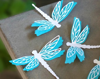 Dragonfly SVG, Dragonfly Wall Stickers, 3D Dragonfly SVG