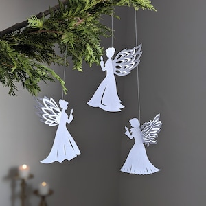 Angel SVG, Angel Ornament, Christmas Angel Decoration