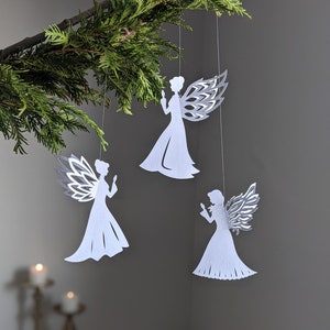 Angel SVG, Angel Ornament, Christmas Angel Decoration