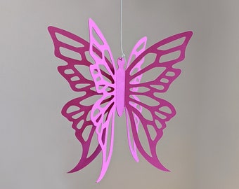 Butterfly SVG, Butterfly Party Decoration, HANGING BUTTERFLY No. 1