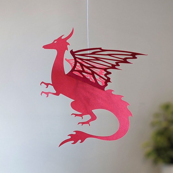 Dragon SVG, Dragon Party Decoration, DIY Dragon Craft, ORYX