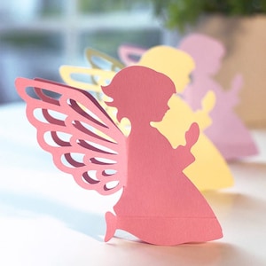 Baby Angels SVG: DIY Christmas Decoration, Two Angel Designs (Digital Download)