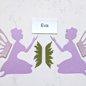 Fairy SVG, Fairy Party Decoration, Place Card Fairy image 3