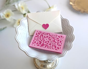 Floral Gift Card Holder SVG: Valentine's, Mother's Day (Digital Download)
