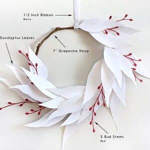 Leaves SVG, Willow Leaves Set, Wreath Making image 2