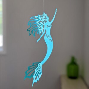 Mermaid SVG, Mermaid Birthday Decoration, KEEVA 画像 2