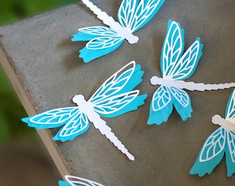 3D Dragonfly SVG: Wall Sticker Templates (Digital Download)