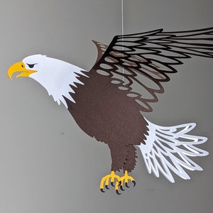 Aigle SVG, décoration aigle suspendu, décoration du 4 juillet
