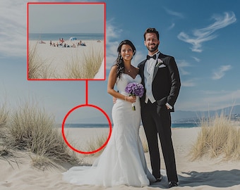 Supprimer la personne de la photo | Service Photoshop pour la suppression de personnes et la retouche d'images