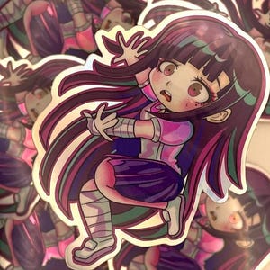 Nurse Girl Holographic Sticker!