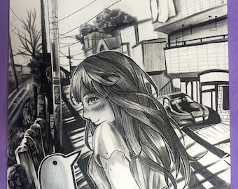 ORIGINAL DRAWING: Oyasumi Pun Pun