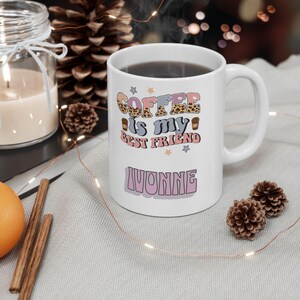 Custom Name Funny Quote Ceramic Mug, Personalized Coffee Cup, Customized Tea Mug, Funny Saying Coffee Mug, Unique Gift for Friend, Cute