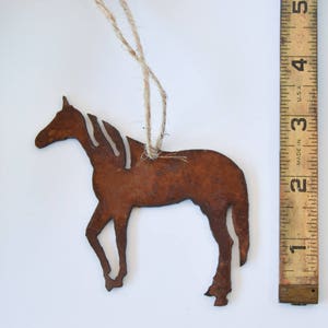 Horse Ornament by WATTO Distinctive Metal Wear, Prancing Horse, Horse Lover, Gift for Horse Lover, Christmas Ornament, Equestrian image 7