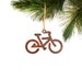 Bicycle Metal Ornament the Perfect Gift or Stocking Stuffer for a Cyclist by WATTO Distinctive Metal Wear 