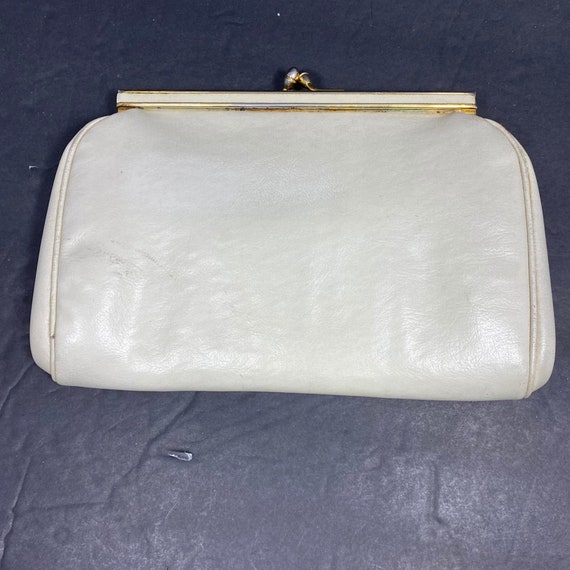 Off white clutch purse sale