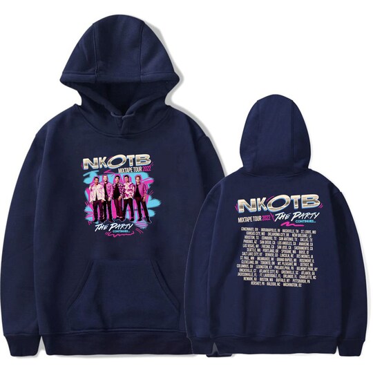 NKOTB Shirt, New Kids On The Block Mixtape Tour 2022 Double Sided Shirt