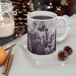 White Mug bleach - white tea cup anime bleach