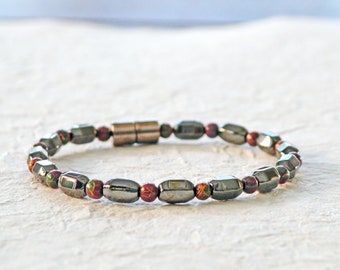 Nach(ナッシュ) ブレスレット hematite et chouettes This item is unavailable - Etsy
