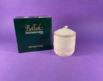 Belleek Shell Cookie Jar