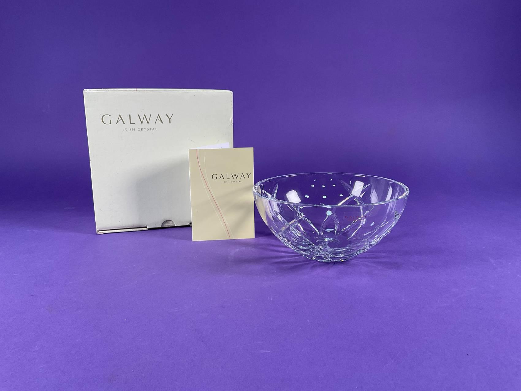 Galway Irish Crystal Mystique 6' Bowl - Etsy