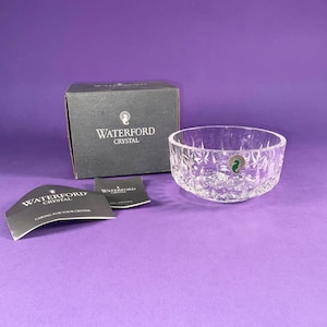 Cuenco Waterford Crystal de 5 pies