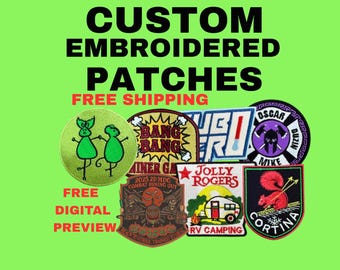 custom embroidered patches , Custom logo Patches , Custom Iron On Patches ,Custom VELCRO Hook & Loop Patches ,Custom Sew on Patches