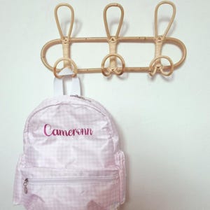 Sac à dos personnalisé – Cadeau naissance, rentrée des classes, sac nounou avec prénom personnalisé.