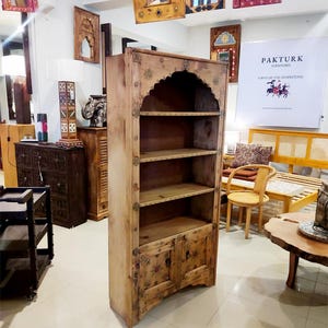 Handmade Turkan Bookshelf – Solid Wood Bookcase with Lifetime Guarantee