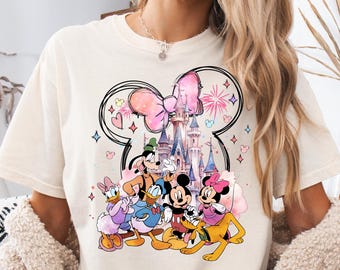 Comfort Colors® Disneyland T Shirt, Disneyland Est. 1955 Shirt, Disneyworld Shirt, Disney Shirt,Mickey And Friends Shirt,Magic Kingdom Shirt