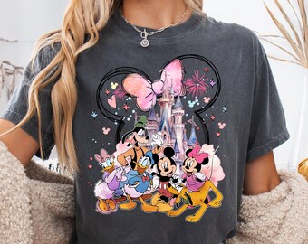 Comfort Colors® Disneyland T Shirt, Disneyland Est. 1955 Shirt, Disneyworld Shirt, Disney Shirt,Mickey And Friends Shirt,Magic Kingdom Shirt
