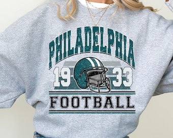Philadelphia Football Sweatshirt, Philadelphia Eagles Sweatshirt, Philadelphia Football Fan Shirt, Eagles Bird Gang Outfit, Game Day Shirt