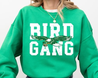 Philadelphia Football Sweatshirt, Philadelphia Eagles Sweatshirt, Sundays are for the Birds, Eagles Shirt, Bird Gang Outfit, Game Day Tshirt