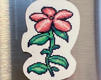 Flourishing Flower Magnet: Sunny Spotlight Decor