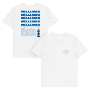Williams Team T-Shirt - Williams Fan Gift, Formula 1 T-Shirt, Motorsport Apparel